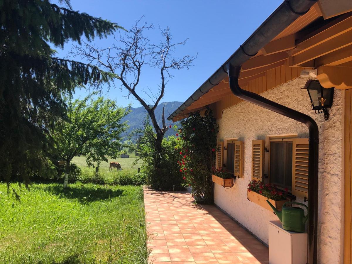 Ferienhaus Veronika Mit 2000Qm Garten Und Bergblick Унтераммергау Екстер'єр фото